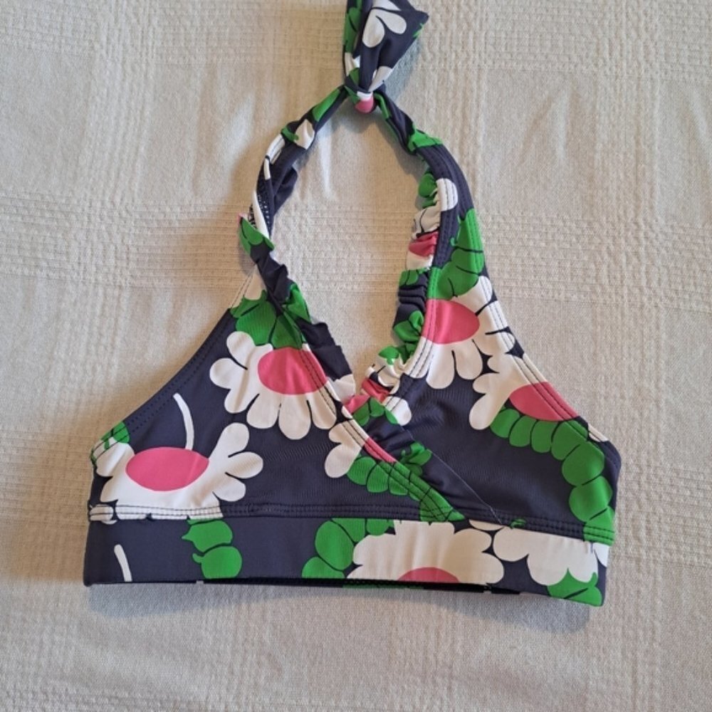 Lilly Pulitzer girls size 4 swim top only,
